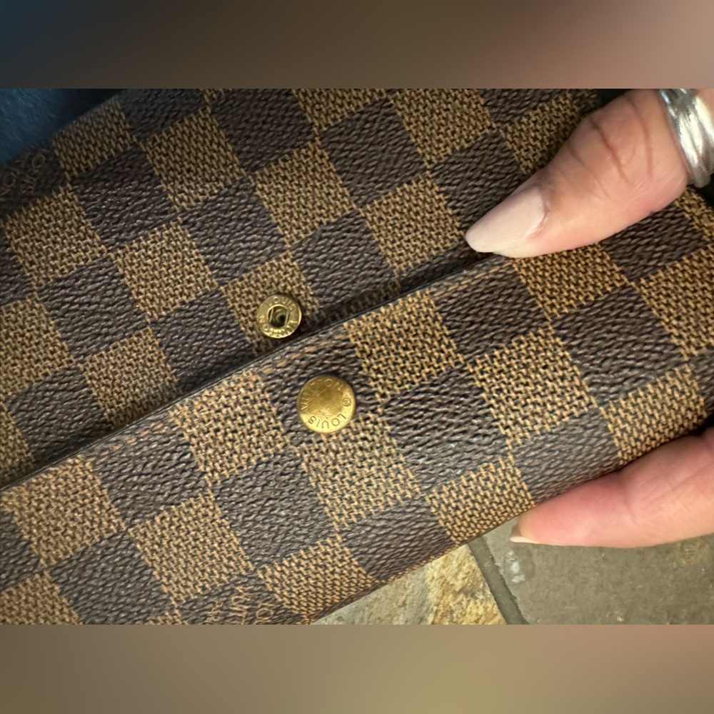 Authentic Louis Vuitton Damier Ebene Porte Tresor Etui Papiers wallet - Picture 5 of 14